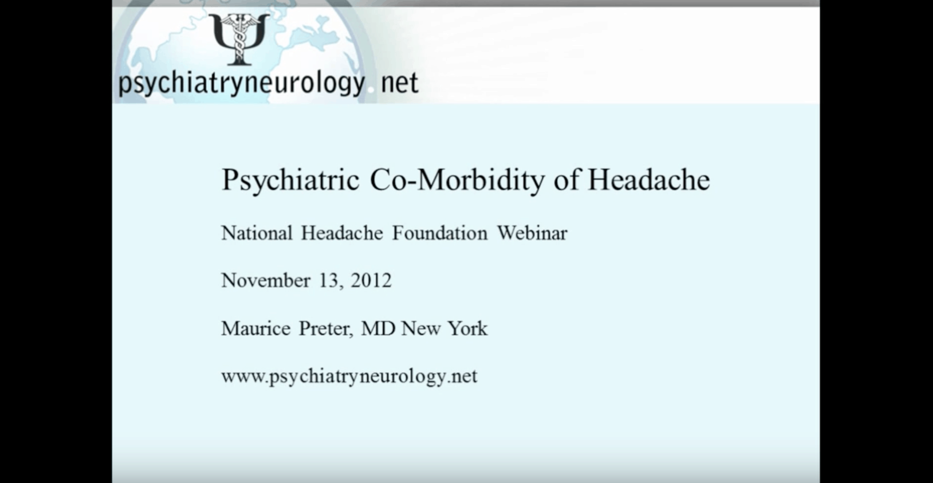 Psychiatric Co Morbidity Of Headache National Headache Foundation
