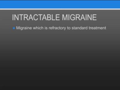 icd 10 migraine intractable