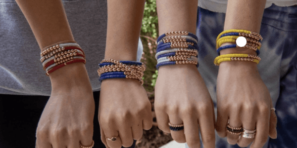 image of people wearing bracelets