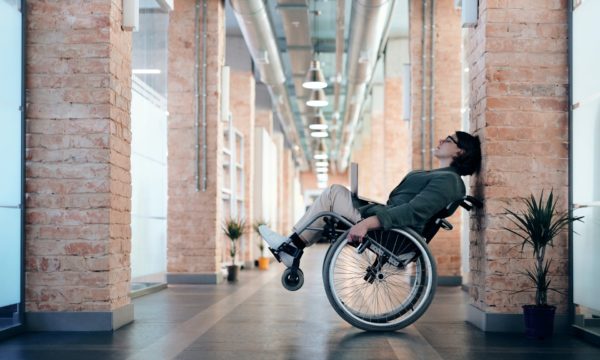 woman wheelchair