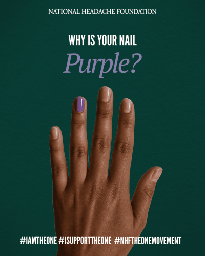 nhf iamtheone whyisyournailpurple