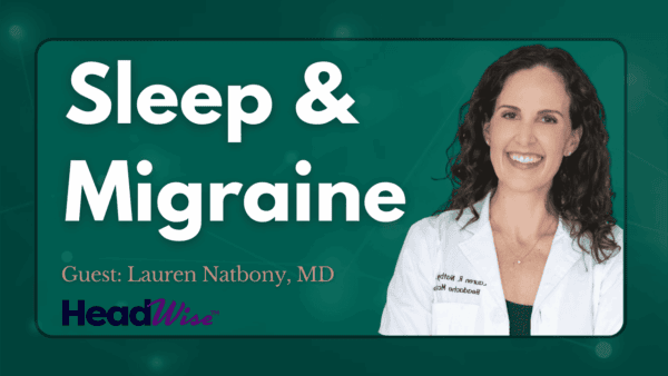 A woman in a white coat is smiling next to text that reads, 